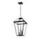 Z-Lite Talbot 3 Light Outdoor Chain Mount Ceiling Fixture, Black & Clear Beveled 579CHXL-BK - alternate 3